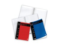 Blocchi spiralati Pigna Liberty A4+ Rosso, Blu A quadretti 29,7 (h) x 21 (l) cm 4 fori 70 g/m² 5 unità