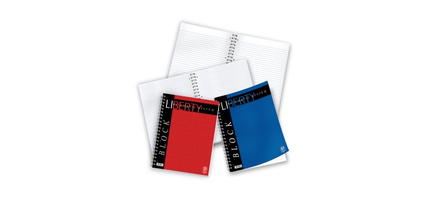 Pigna Notebook Liberty A4 Asorted A4+ 29.7 x 21 cm 5 pieces