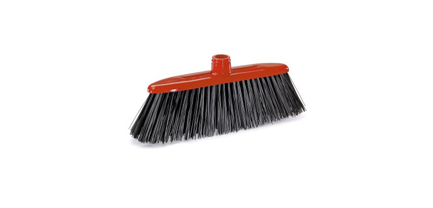 Scopa PERFETTO 8 cm x 12 cm Nero-rosso