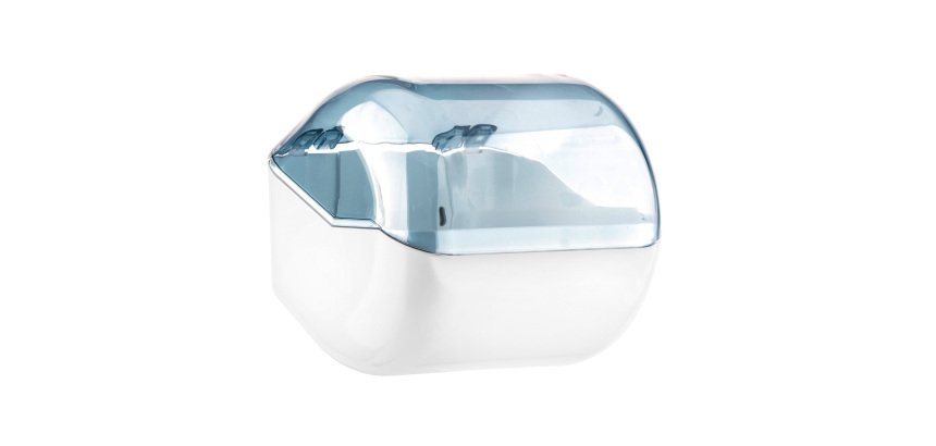 Dispenser per carta igienica abs bianco