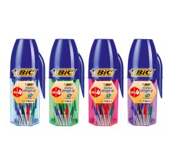 Penna a sfera Bic Cristal colori assortiti 20 pezzi