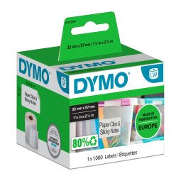 Etichette multiuso LW DYMO Multifunzione LW-11354 32 x 57 mm bianco 1000 etichette