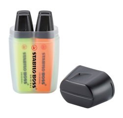 Evidenziatori STABILO Boss Original punta a scalpello assortiti 4 pezzi