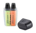 STABILO BOSS ORIGINAL Big BOSS Highlighter Assorted Broad Chisel 2-5 mm Refillable Pack of 4