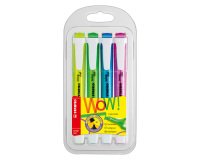 Evidenziatori STABILO Swing Cool a scalpello assortiti 4 pezzi