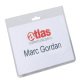 DURABLE Standard Name Badge Landscape 90 x 60 mm Pack of 20