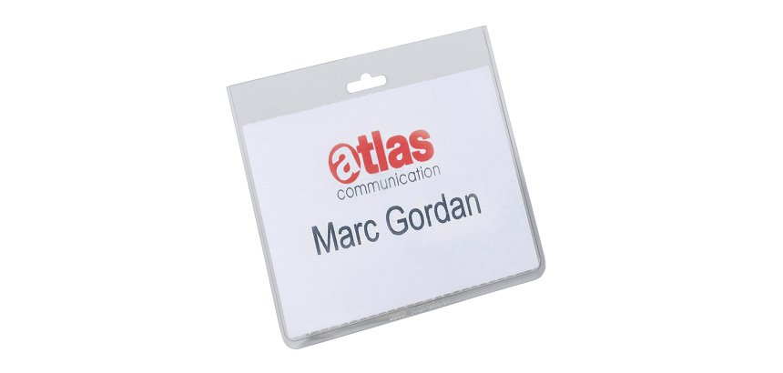 DURABLE Portanome 60x90 mm con foro Euro CF20