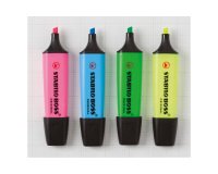 STABILO BOSS ORIGINAL Highlighter Assorted Medium Chisel 2-5 mm Refillable Pack of 10