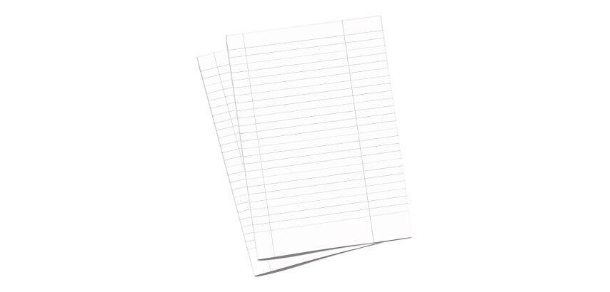 BM A4 29.7 x 21 cm 6 pieces of 200 sheets