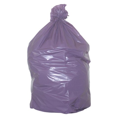 Sacchi colorati 110 lt Viola 72 x 110 cm 100 unità