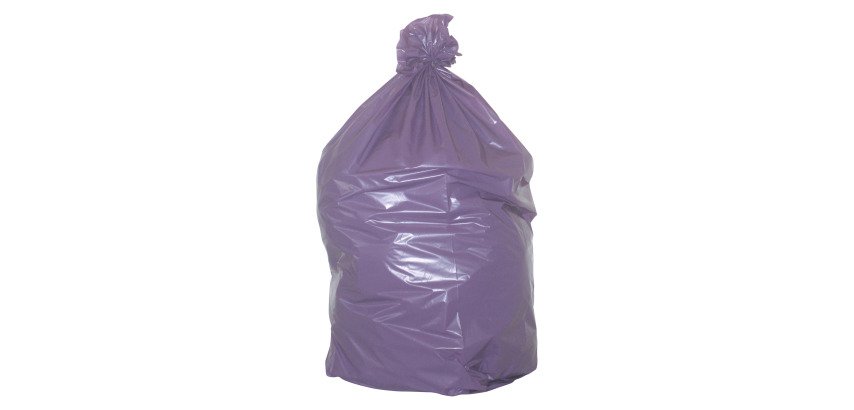 Sacchi colorati 110 lt Viola 72 x 110 cm 100 unità