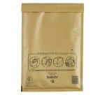 Buste imbottite Sealed Air F/3 - 22 x 33 cm - 79 g/m² avana senza finestra chiusura autoadesiva - 50 unità