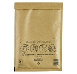 Mail Lite Padded Envelopes F/3 220 (W) x 330 (H) mm Peel and Seal Gold Pack of 50