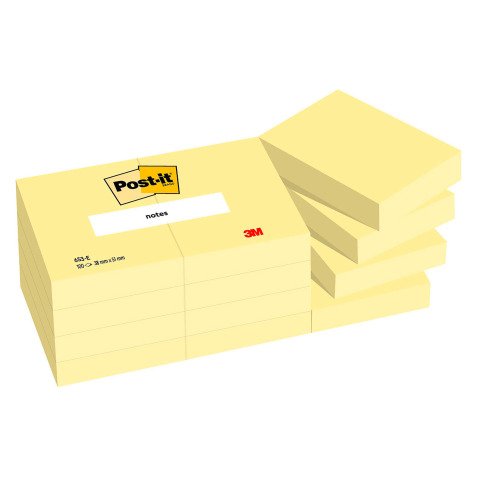 Post-it Giallo Canary 51 x 38 mm 12 unità da 100 fogli