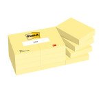 Post-it Giallo Canary 51 x 38 mm 12 unità da 100 fogli