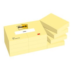 Post-it Giallo Canary 51 x 38 mm 12 unità da 100 fogli