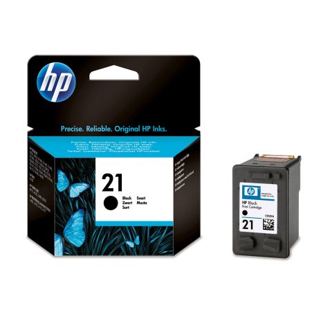 HP 21 Original Ink Cartridge C9351AE Black