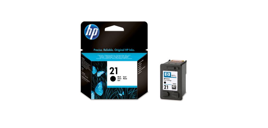 Cartuccia inchiostro HP originale 21 nero c9351ae