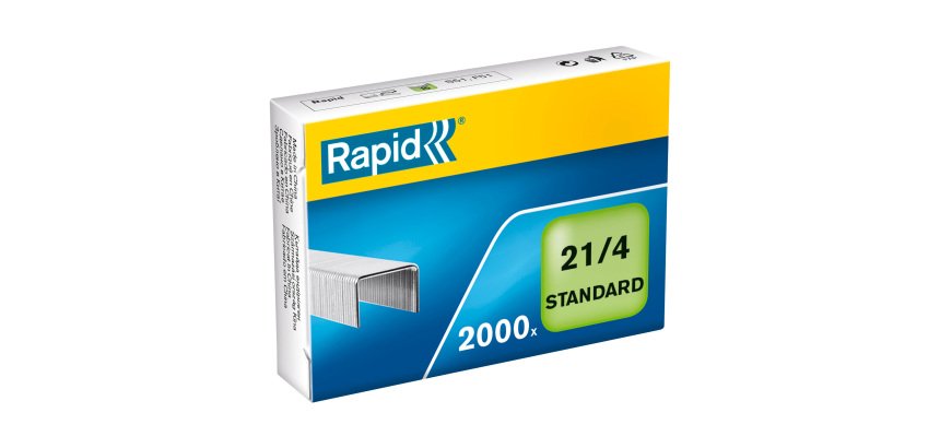 Confezione convenienza 3+1 punti universali Rapid 21/4 passo 6/4 2.000 pezzi