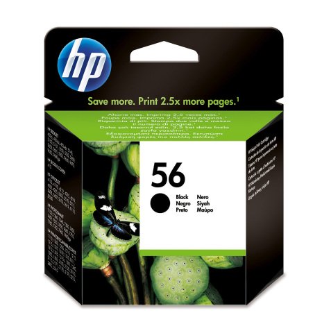 HP 56 Original Ink Cartridge C6656AE Black