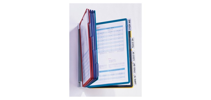 DURABLE Literature Display A4 Assorted