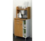 Sopralzo per Punto Ristoro Artexport Bianco, noce chiaro 598 x 240 x 500 mm