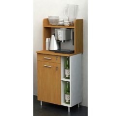 Sopralzo per Punto Ristoro Artexport Bianco, noce chiaro 598 x 240 x 500 mm