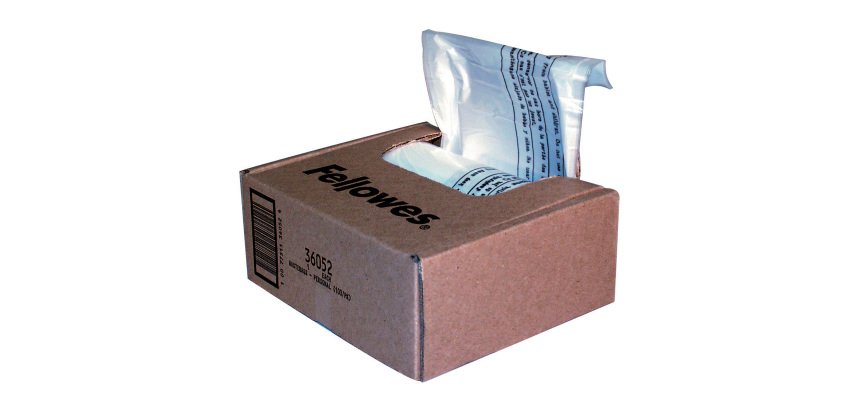 Fellowes Shredder Wastebags 38L Pack of 100