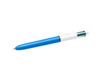 BIC Ballpoint Pen 4 Colour 0.4 mm Blue, Green, Red, Black