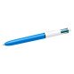 BIC Ballpoint Pen 4 Colour 0.4 mm Blue, Green, Red, Black