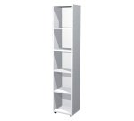 Avila bookcase, low or high, 32 cm high, in two widths
