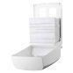Hand Towel Dispenser Large Plastic Wall Mountable White 29 x 14.5 x 42.5 cm