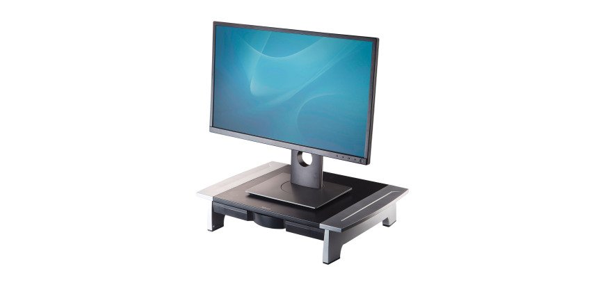 Fellowes Office Suites Monitor Riser 504 x 357 x 10.64 mm Black, Silver
