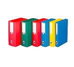 Speciale promozione composta da 15 Scatole in polipropilene Progetto Plus Leonardi dorso 6 cm colore blu di cui 2 in omaggio