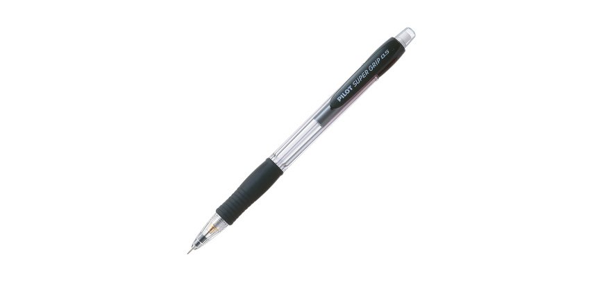 Portamine Pilot Super Grip hb carbone 12 pezzi