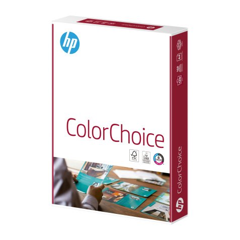 HP Colour Laserjet A4 120gsm printer paper – white (500 sheets)