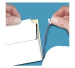 Buste con zip Blasetti 90 g/m² bianco senza finestra chiusura autoadesiva 11 x 23 cm confezione da 500 unità