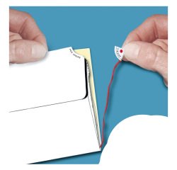 Buste con zip Blasetti 90 g/m² bianco senza finestra chiusura autoadesiva 11 x 23 cm confezione da 500 unità