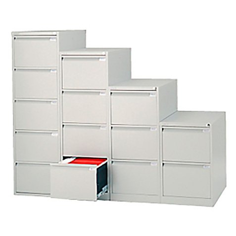 Classificatore Bisley per cartelle sospese 2 cassetti cassetti nero