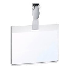 DURABLE Portanome 60x90 mm Eurobadge con clip 25 unità