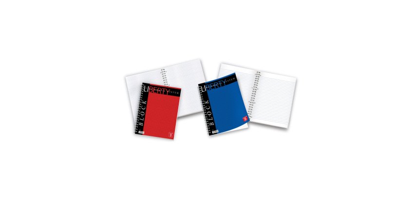 Pigna Writing notebooks 01016511R Ruled A4+ Pack 5