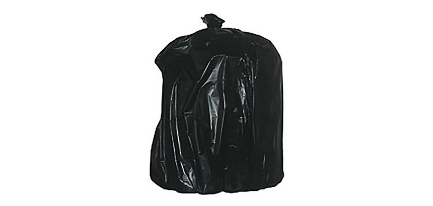 Sacchi con lacci 130 lt Nero 80 x 110 cm 100 unità