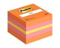 Post-it Sticky Notes Cube 51 x 51 mm Assorted Colours 400 Sheets