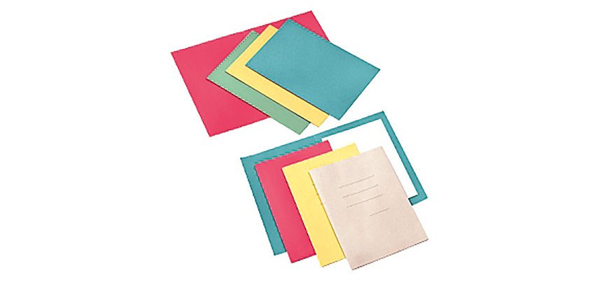 Cartellina sempl s-stampa Pannosa Bruneau 100 pz