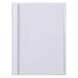 GBC ThermaBind Binding Covers A4 PVC 150 Microns 3 mm White Pack of 100