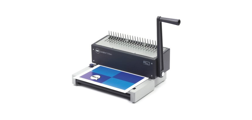 Rilegatrice ad anelli plastici GBC CombBind C150Pro Manuale 450 fogli