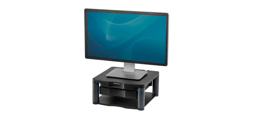 Supporto per il monitor Fellowes Plus grigio 346 x 336 x 16,19 mm