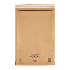 Buste imbottite Sealed Air J/6 - 30 x 44 cm -79 g/m² avana senza finestra chiusura autoadesiva -10 unità