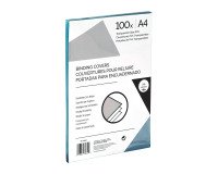 Copertine in PVC 200 microns trasparente 100 unità