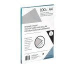 Copertine in PVC 200 microns trasparente 100 unità
